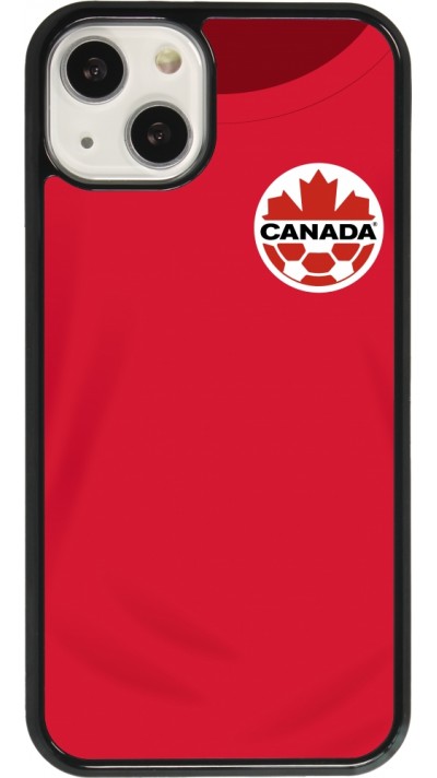 Coque iPhone 13 - Maillot de football Canada 2022 personnalisable