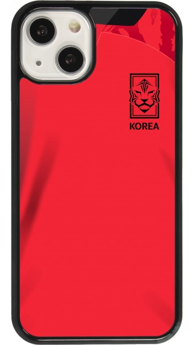 Coque iPhone 13 - Maillot de football Corée du Sud 2022 personnalisable