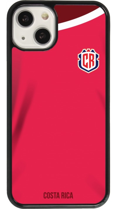 Coque iPhone 13 - Maillot de football Costa Rica 2022 personnalisable