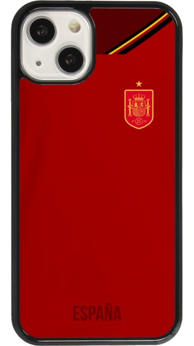 Coque iPhone 13 - Maillot de football Espagne 2022 personnalisable