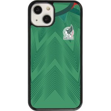 Coque iPhone 13 - Maillot de football Mexique 2022 personnalisable