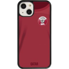 iPhone 13 Case Hülle - Katar 2022 personalisierbares Fussballtrikot