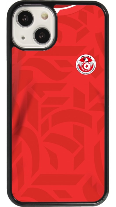 Coque iPhone 13 - Maillot de football Tunisie 2022 personnalisable