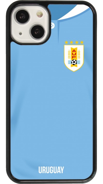 iPhone 13 Case Hülle - Uruguay 2022 personalisierbares Fussballtrikot