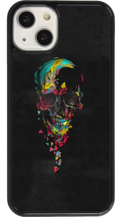 Coque iPhone 13 - Halloween 22 colored skull