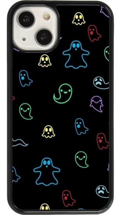 Coque iPhone 13 - Halloween 2024 colorful ghosts