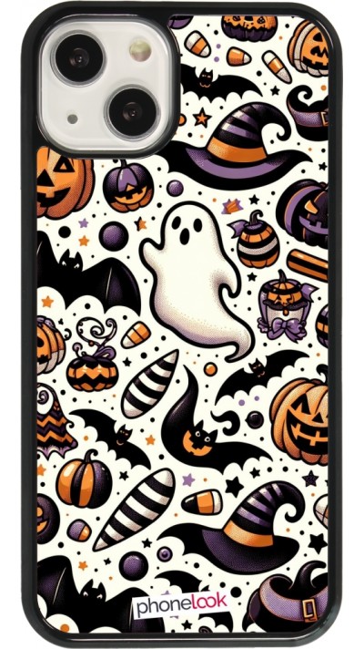 Coque iPhone 13 - Halloween 2024 Cute Pattern