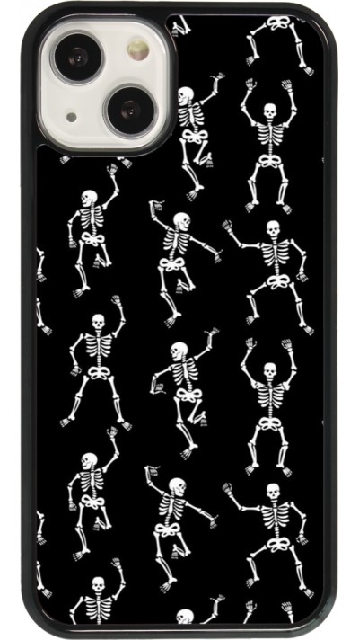 Coque iPhone 13 - Halloween 2024 dancing skeleton