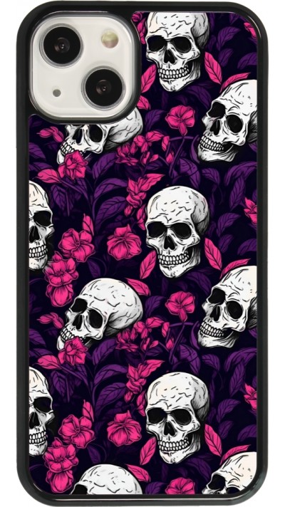 Coque iPhone 13 - Halloween 2024 romantic skulls