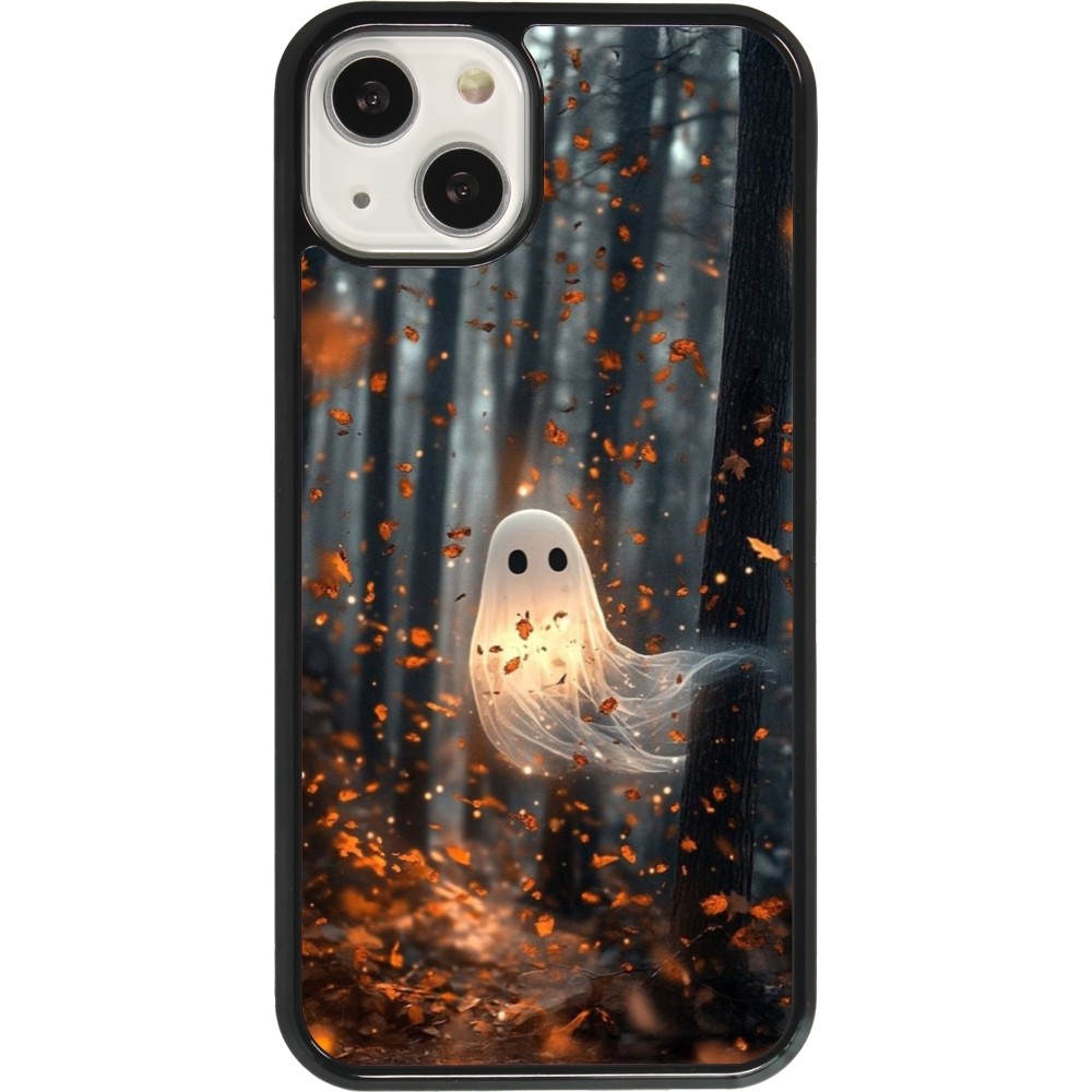 iPhone 13 Case Hülle - Halloween 2025 Ghost in the forest