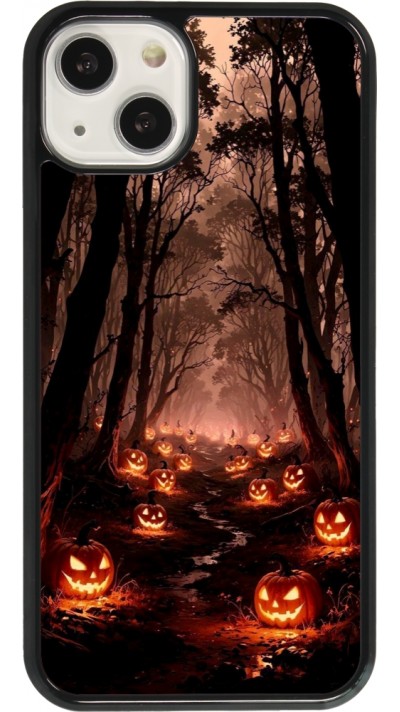 iPhone 13 Case Hülle - Halloween 2025 Road of Terrifying Pumpkins