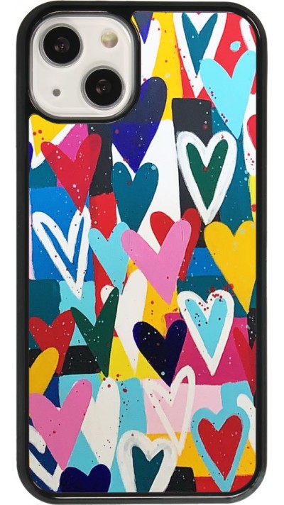 iPhone 13 Case Hülle - Joyful Hearts