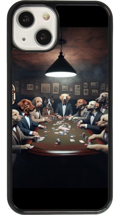 Coque iPhone 13 - Les pokerdogs