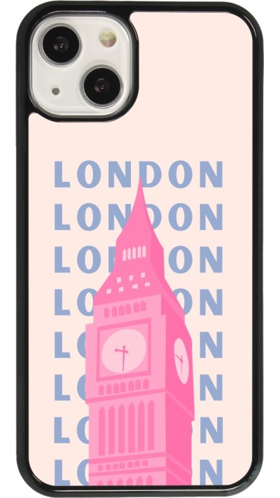 Coque iPhone 13 - London Pink Print