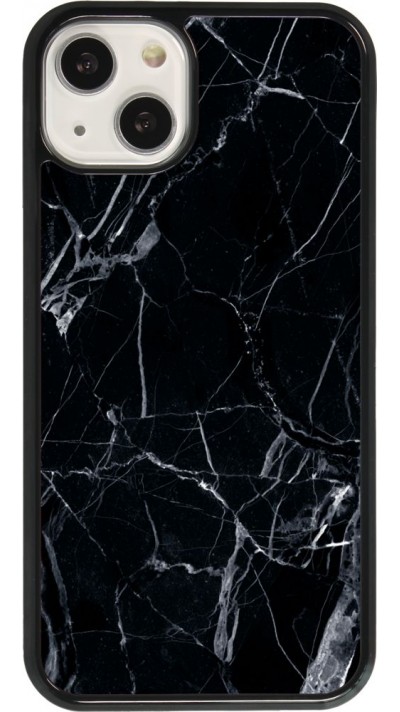 Coque iPhone 13 - Marble Black 01