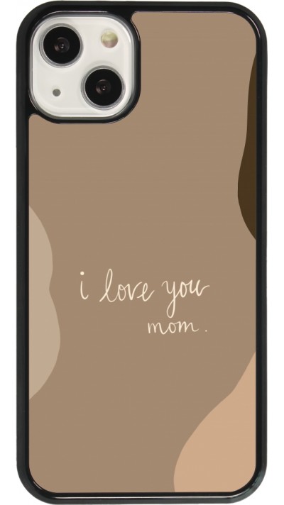 Coque iPhone 13 - Mom 2024 I love you Mom