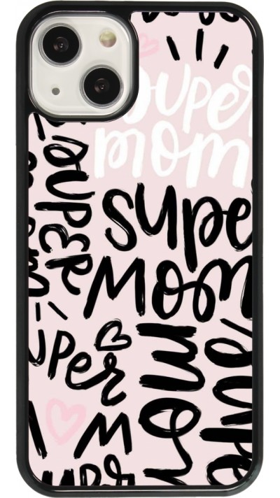 Coque iPhone 13 - Mom 2024 Super mom