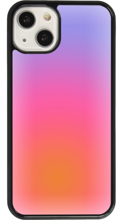 Coque iPhone 13 - Orange Pink Blue Gradient