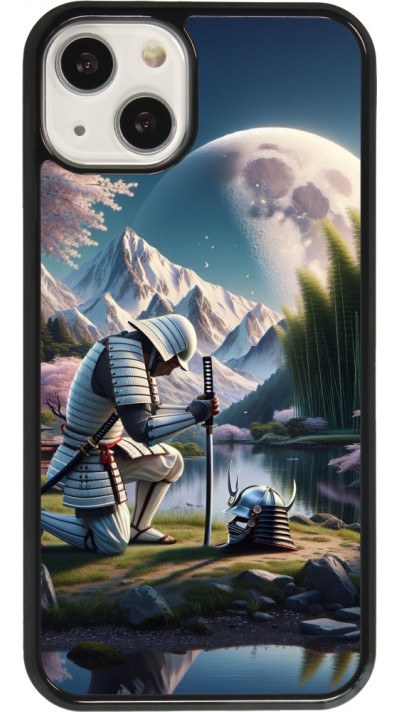 iPhone 13 Case Hülle - Samurai Katana Mond