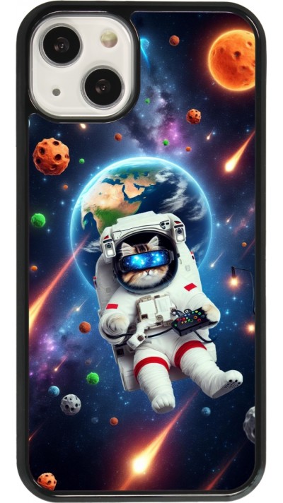 Coque iPhone 13 - VR SpaceCat Odyssey