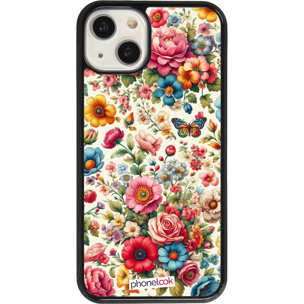 Coque iPhone 13 - Spring 25 printemps fleuri