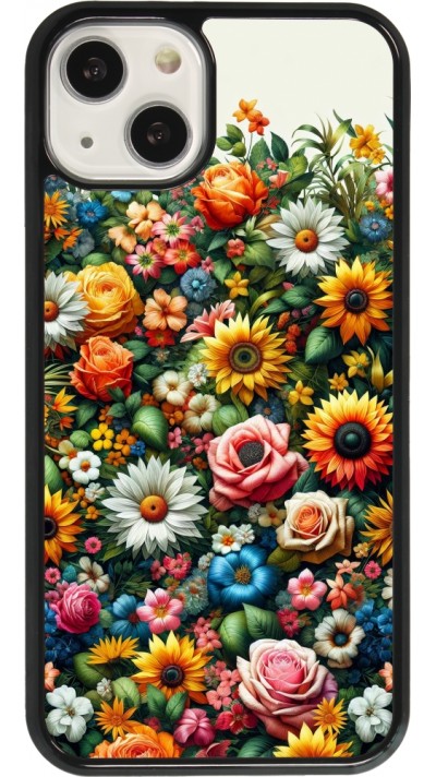 iPhone 13 Case Hülle - Sommer Blumenmuster