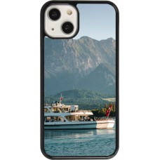 Coque iPhone 13 - Fête Nationale Suisse Bateau Leman
