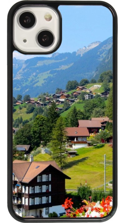 Coque iPhone 13 - Fête Nationale Suisse Paysage
