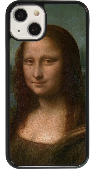 Coque iPhone 13 - Tableau art - La Joconde - Léonard de Vinci