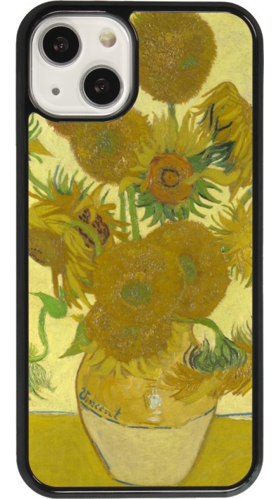 Coque iPhone 13 - Tableau art - Les Tournesols - Van Gogh