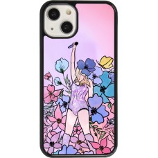 Coque iPhone 13 - Taylor Swift Sketch - Pink
