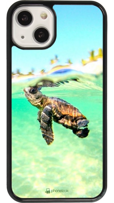 Coque iPhone 13 - Turtle Underwater