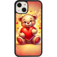Coque iPhone 13 - Valentine 2024 Teddy love