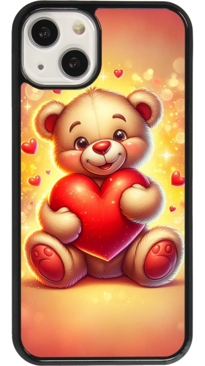 Coque iPhone 13 - Valentine 2024 Teddy love