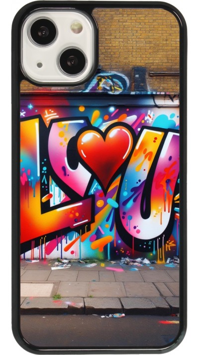 Coque iPhone 13 - Valentine 2025 Love U Tag