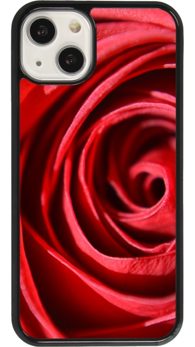 Coque iPhone 13 - Valentine 2023 close up rose