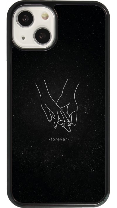 Coque iPhone 13 - Valentine 2023 hands forever