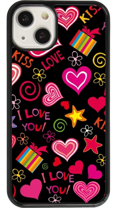 Coque iPhone 13 - Valentine 2023 love symbols
