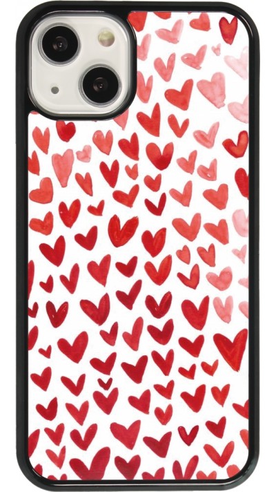 Coque iPhone 13 - Valentine 2023 multiple red hearts