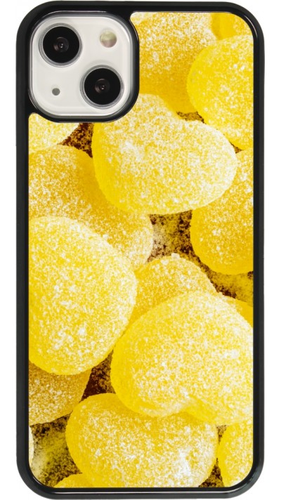 Coque iPhone 13 - Valentine 2023 sweet yellow hearts