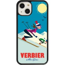 Coque iPhone 13 - Verbier Ski Downhill