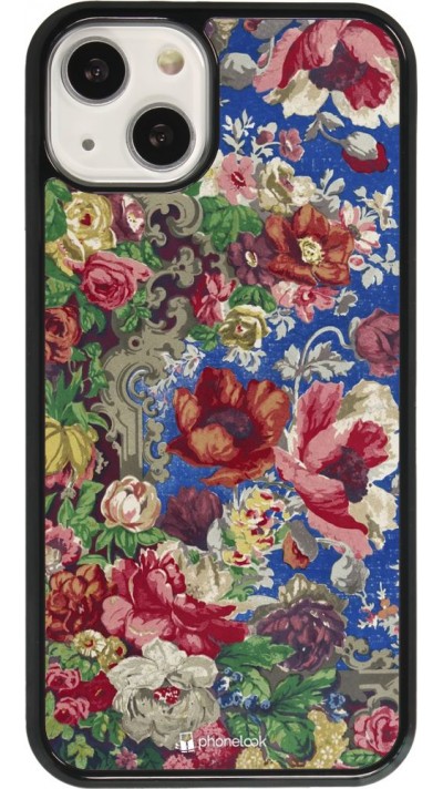 Coque iPhone 13 - Vintage Art Flowers