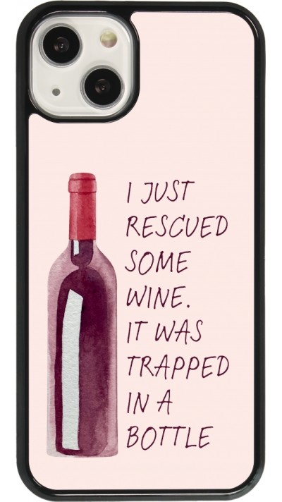 Coque iPhone 13 - I just rescued some wine