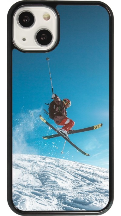 Coque iPhone 13 - Winter 22 Ski Jump