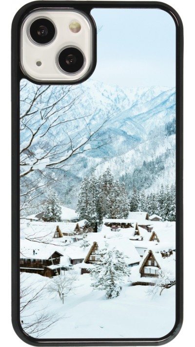 iPhone 13 Case Hülle - Winter 25 Winter snowy landscape