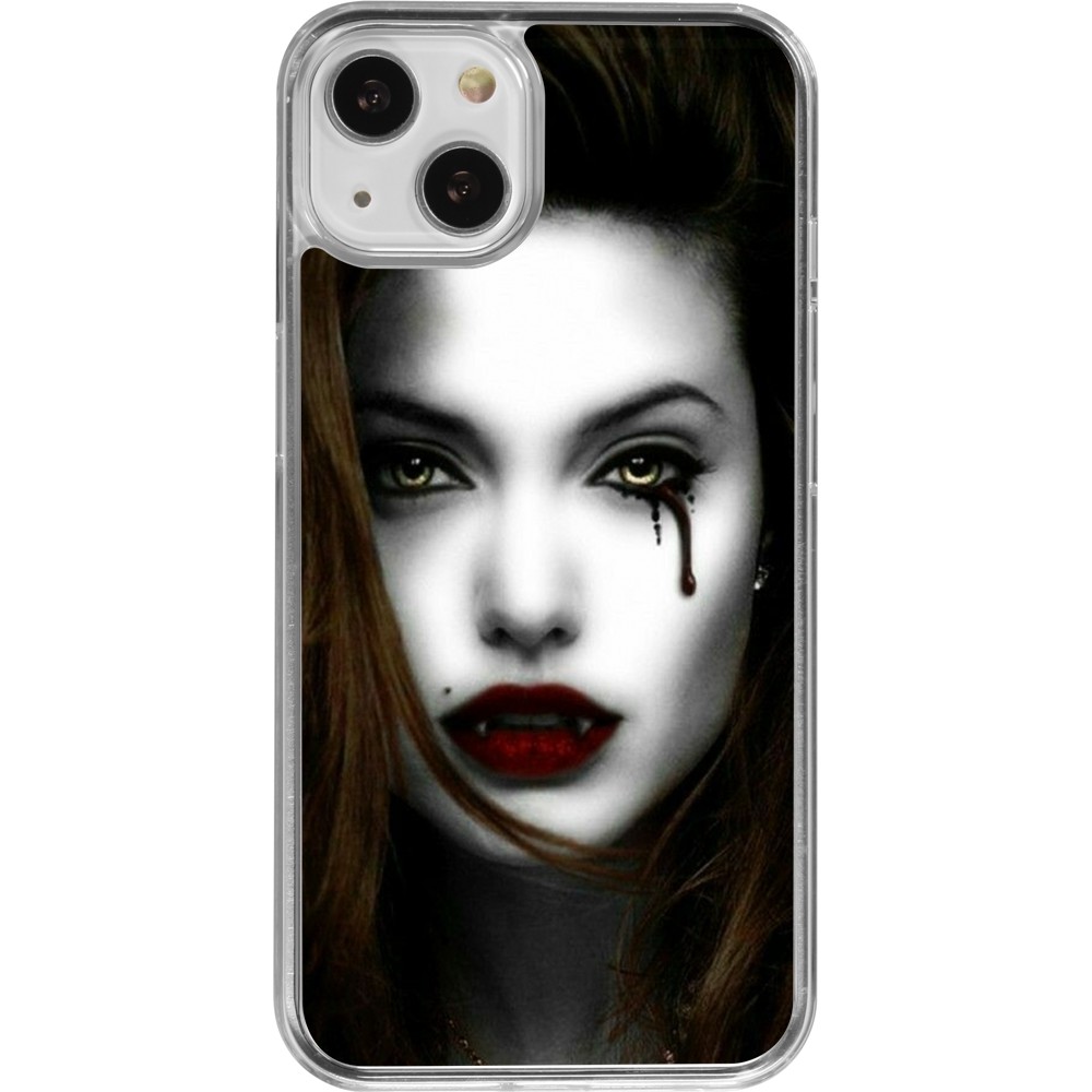 iPhone 13 Case Hülle Kunststoff transparent Halloween 2023 gothic