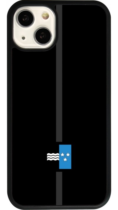 iPhone 13 Case Hülle - Silikon schwarz Kanton AG schwarz
