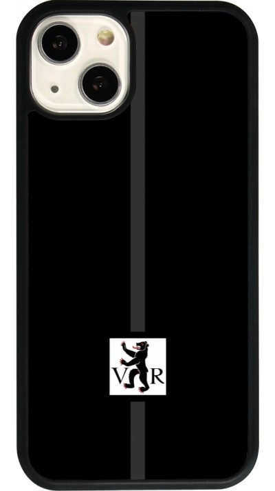 iPhone 13 Case Hülle - Silikon schwarz Kanton AR schwarz