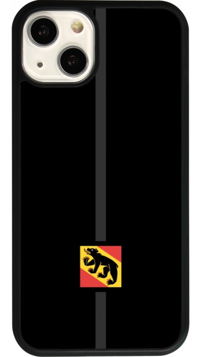 iPhone 13 Case Hülle - Silikon schwarz Kanton BE schwarz