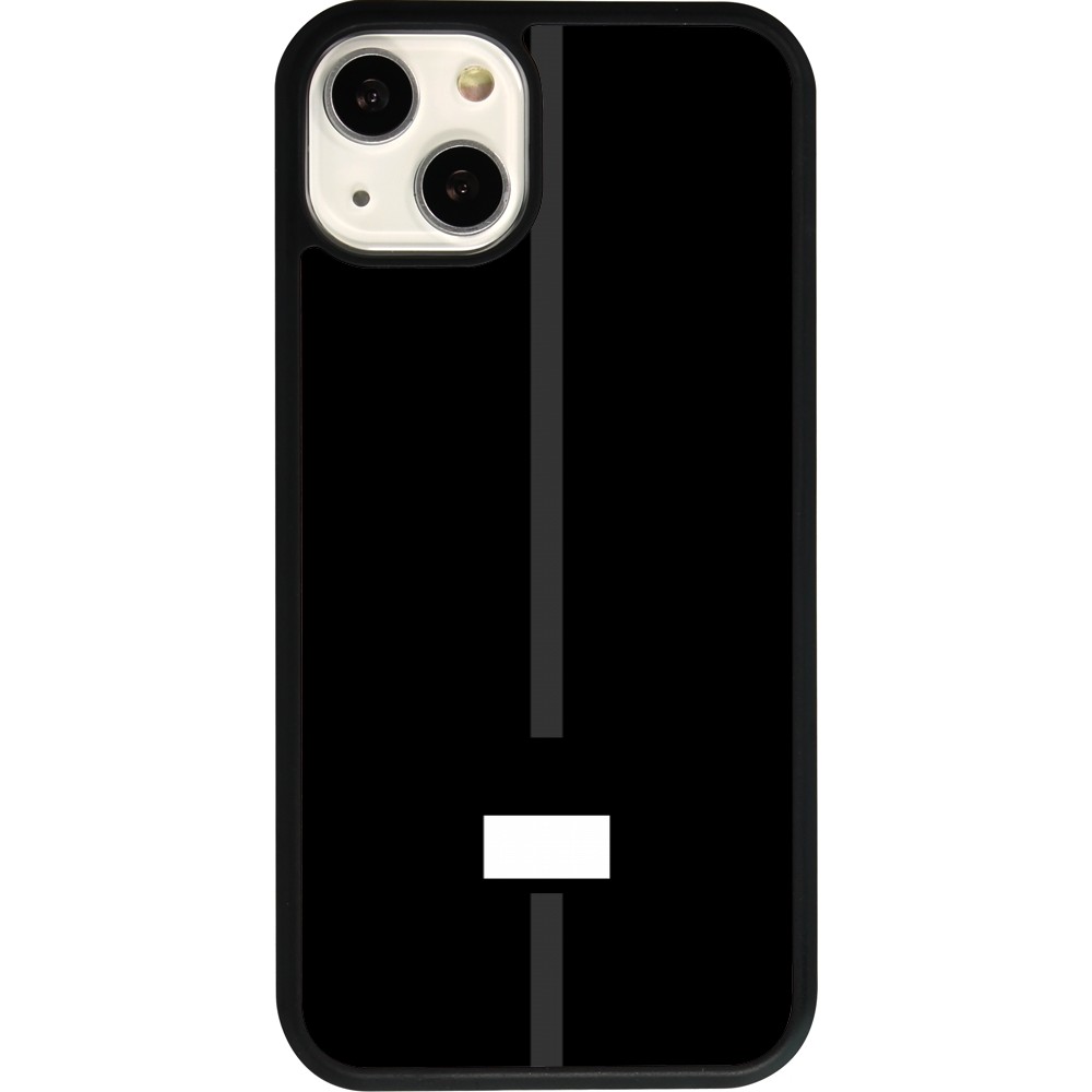 iPhone 13 Case Hülle - Silikon schwarz Kanton FR schwarz